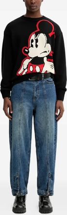Desigual cartoon graphic sweater - Nero