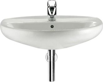 Roca Roca - Lavabo De Porcelana Mural Victoria Longitud: 56 Mm
