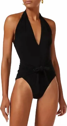 Norma Kamali Diaper Mio One-Piece Swimsuit In Black