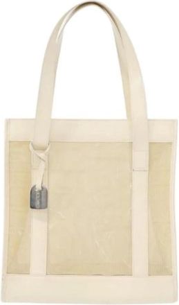 Gucci Pre-owned Tote Bags, female, Beige, Size: ONE SIZE Pre-owned Plastic Tote Bag
