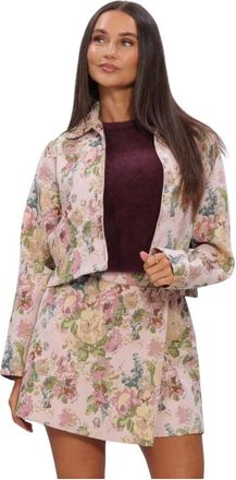 Ydence Jacket Calisto - Dames - Blazers - Roze - 2XL - Polyester - Jassen