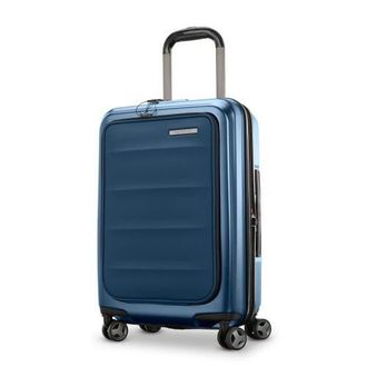 Samsonite Octiv Front Pocket Pro 21 Inch Carry On Spinner in Blue Denim at Nordstrom