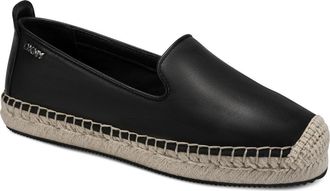 DKNY Mallandra Platform Espadrille Flat in Black-Black at Nordstrom, Size 5.5