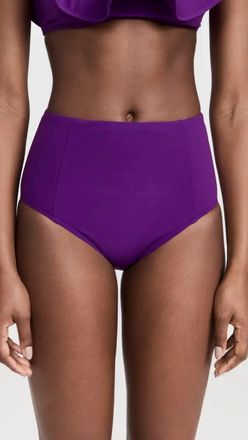 Ulla Johnson Zahara Bikini Bottom In Cassis
