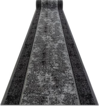 RugsX Rugsx - Alfombra De Pasillo Con Refuerzo De Goma 100 Cm Stark Gris Grey 100x1200 Cm