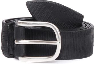 Orciani Blade Riem - Heren - Riemen - Zwart - 100 CM - Leer - Accessoires