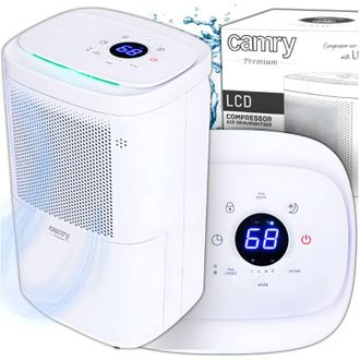 Adler Europe Camry Cr 7851 Deshumidificador Blanco 10l Por D&iacute;a