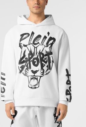 Plein Sport Hoodie Plein Sport Men in White at Nordstrom, Size Xxx-Large