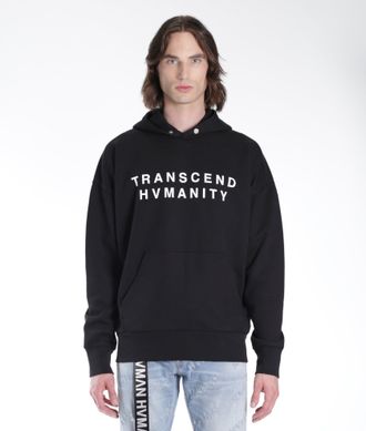 HVMAN Pullover Sweatshirt In Black/Brain