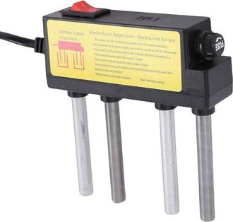 OEM Analizador De Agua Para Pruebas De Agua Potable: Medidor De Tds Y Ph Con Electrodos De Hierro Y Aluminio, Enchufe Europeo