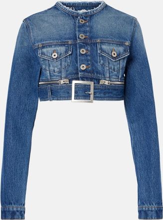 Jean Paul Gaultier Giacca di jeans cropped