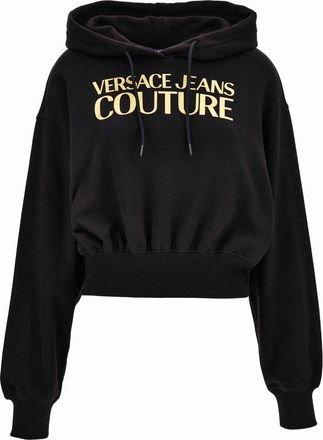 Versace Truien - Dames - Hoodies - Zwart - S - Hoodies & sweatvesten