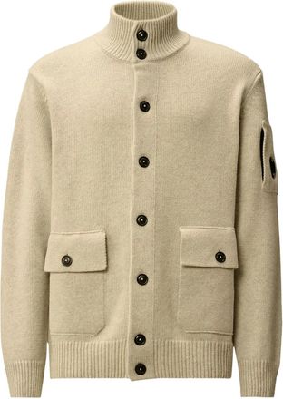 C.P. Company Cardigan a collo alto - Toni neutri