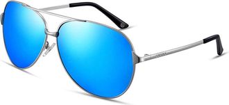 Generic HD Polarized Sunglasses for Men - Explosion-proof Driving Frog Mirror, Anti-glare Self-healing Lenses for Travel and Fishing