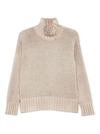 Avant Toi Womens Sweaters Beige