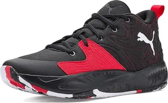 Puma Court Pro 3 Basketball Shoes Mens Cross Training Shoes Puma Black/Puma White/For All Time Red : 10.5 D - Medium, Textile