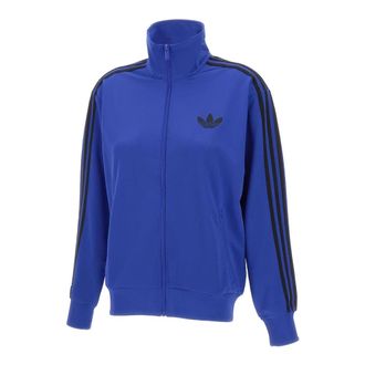 adidas Zip-throughs - Dames - Sportshirts - Blauw - L - Fitness