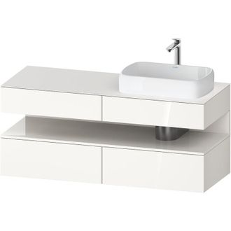 Duravit Qatego Consola Mueble Bajo Lavabo, 2 Extensiones, 2 - Duravit