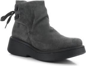 FLY London Mebs Bootie in 001 Diesel Oil Suede at Nordstrom Rack, Size 10-10.5Us / 41Eu