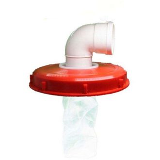 OEM Couvercle Filtre Ibc - Para Dep&oacute;sito Ibc 1000 L - Con Filtro Nylon Lavable - Di&aacute;metro 245 Mm - &Aacute;ngulo 90&deg; - Unidad
