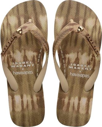 Havaianas x Isabel Marant Flip Flop in Beige at Nordstrom, Size 11
