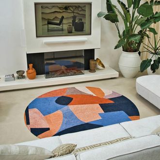 Louis De Poortere Alfombra lavable interior/exterior multicolor 240x240
