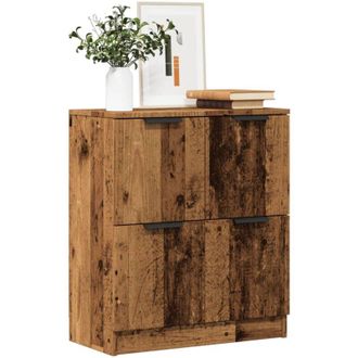 vidaXL Credenza Legno Antico 60x30x70 cm in Truciolato - Vidaxl