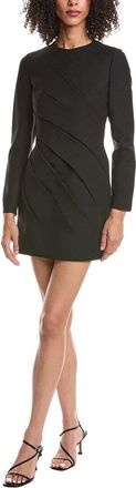 Valentino Wool & Silk-Blend Mini Dress