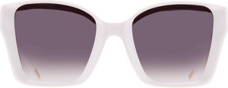 Just Cavalli Grey Gradient Butterfly Ladies Sunglasses SJC147 0847 54