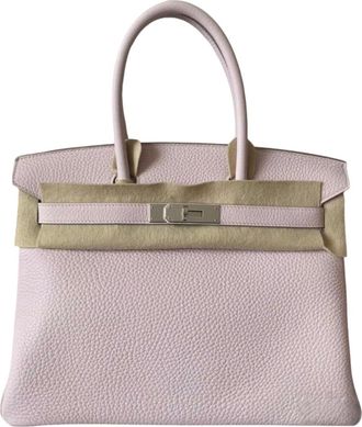 Herm&egrave;s Herm&egrave;s Birkin 30 cm Togo Mauve Pale Palladium Hardware