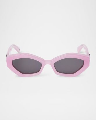 Off-white Hilo Arrow Cat-Eye Sunglasses