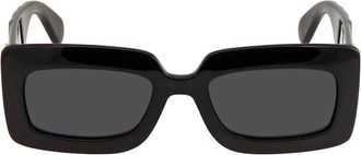 Gucci Gray Rectangular Ladies Sunglasses GG0811S 001 53