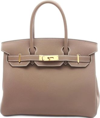 Herm&egrave;s 2019 Birkin 30 shopper - Bruin