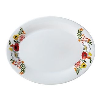Twig New York Language of Flowers Oval Platter in Multi at Nordstrom