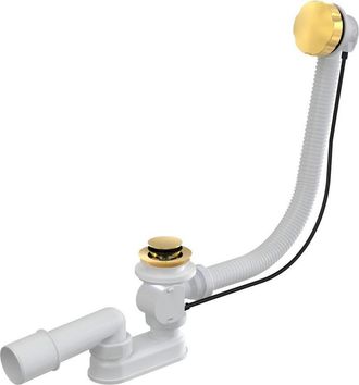 OEM Sif&oacute;n Autom&aacute;tico Para Ba&ntilde;era Con Rebosadero, Acabado Dorado Brillante Alca