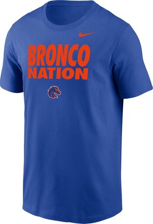 Nike Mens College (Boise State) Dri-FIT T-Shirt in Blue | IW0539-480