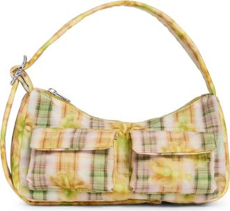 Baggu Cargo Nylon Shoulder Bag in Boxer Plaid at Nordstrom Rack