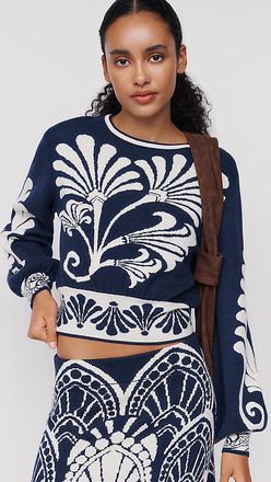 Farm Rio Tapestry Sweater
