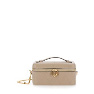 Tory Burch Dames, Tassen, Grijs, Maat: ONE Size Leer
