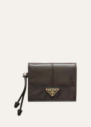 Prada Bifold Soft Leather Wallet