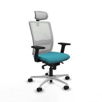 Piqueras y Crespo Silla De Oficina Piqueras Y Crespo Haches Negro Espuma Inyectada