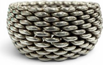 Tiffany & Co. Silver Silver 925 Band Ring (Pre-Owned)