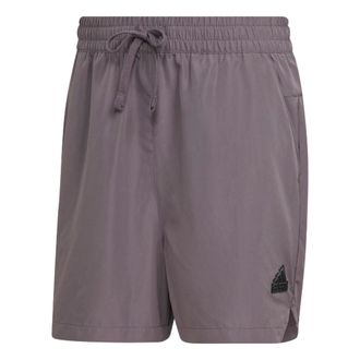 adidas Mens adidas Solid Color Sports Shorts Shadow Grey HG2070