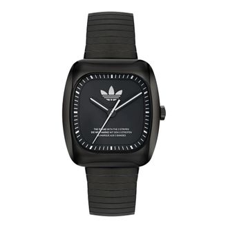 adidas Retro Wave One Horloge - Heren - Horloges - Zwart - ONE Size - Accessoires