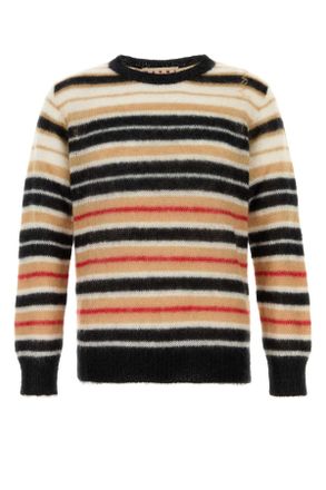 Marni Embroidered Mohair Blend Sweater