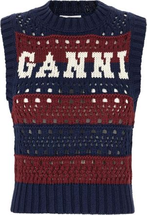 Ganni Mujer, Camisetas, Multicolor, Talla: M