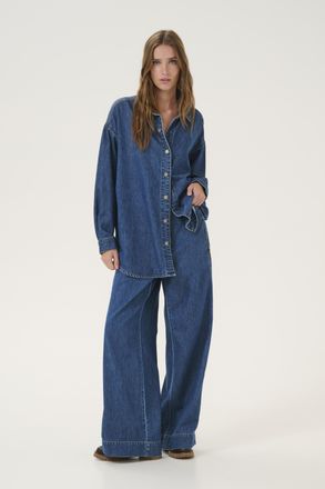 MY ESSENTIAL WARDROBE Denim blouse HilmaMW Denim blouse Oversize fit