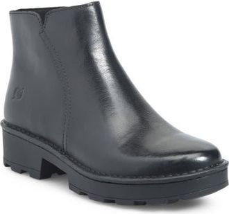 B&oslash;rn Camden Bootie in Black Leather at Nordstrom, Size 8.5