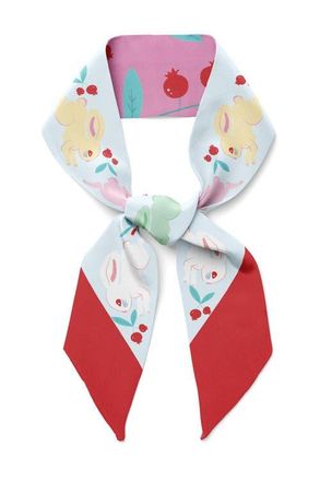 Centinelle Bunnies Twilly Ribbon Scarf in Multicolor at Nordstrom
