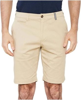 La Martina Bermuda Slim Fit Blu - - Shorts - Uomo - Beige - W32